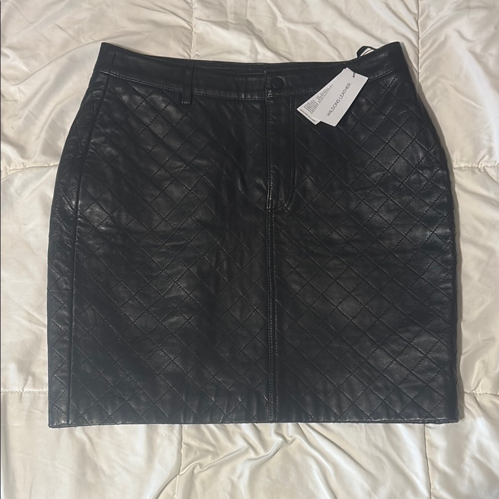 Wilson’s Leather Skirt